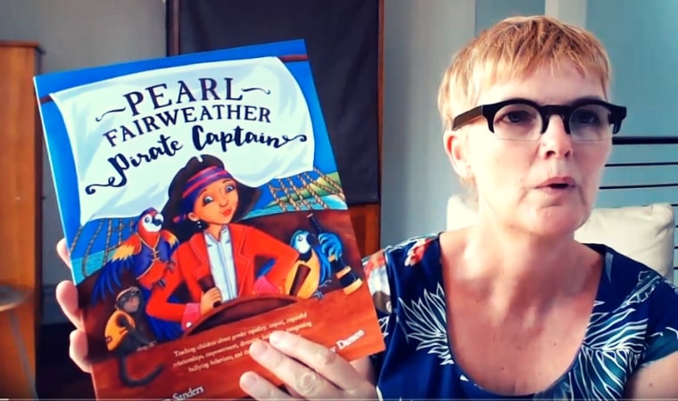 cover of Pearl Fairweather Pirate Captain by jayneen sanders