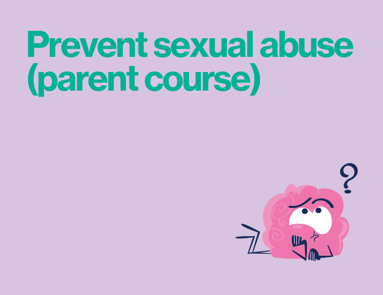 coloured background and title of post on sexual abuse prevention course