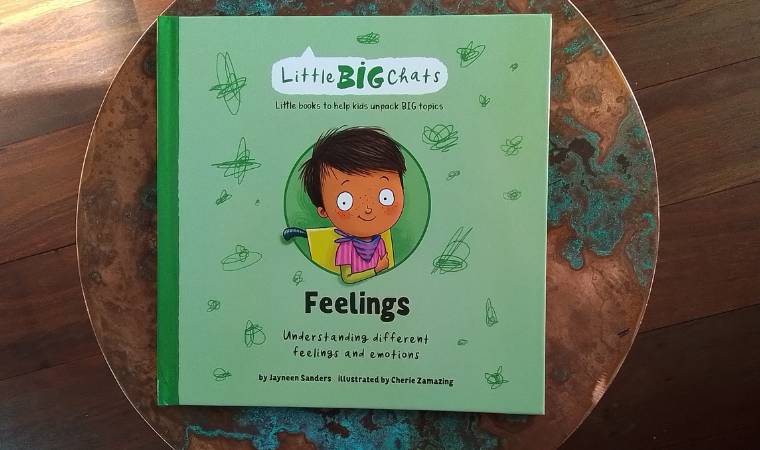 cover of feelings by jayneen sanders