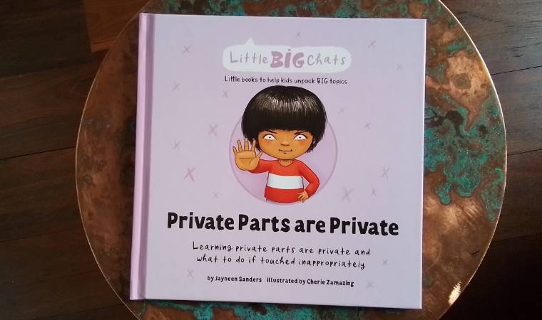 cover of private parts are private by jayneen sanders