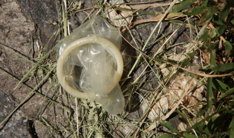 Teachable moment - finding a used condom on the ground - Sex Ed Rescue