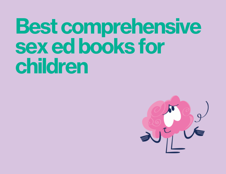 coloured background and title of post on sex talk books