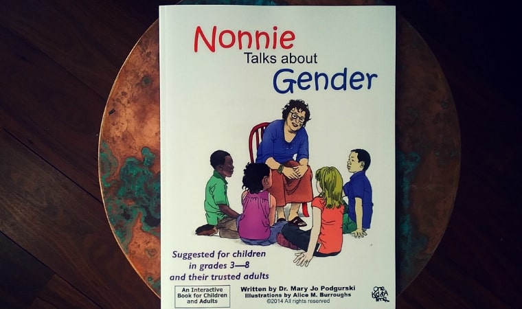 cover of Nonnie Talks About Gender by Mary Jo Podgurski
