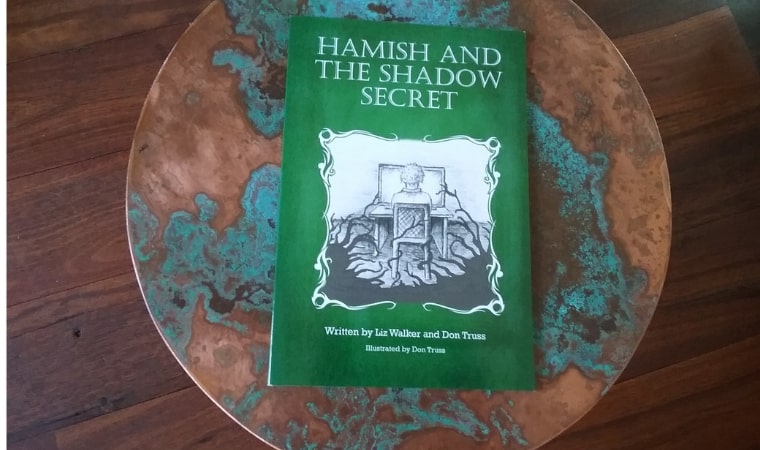 cover of hamish and the secret shadow