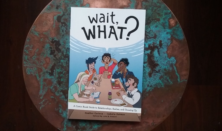 cover of wait, what? by heather corinna