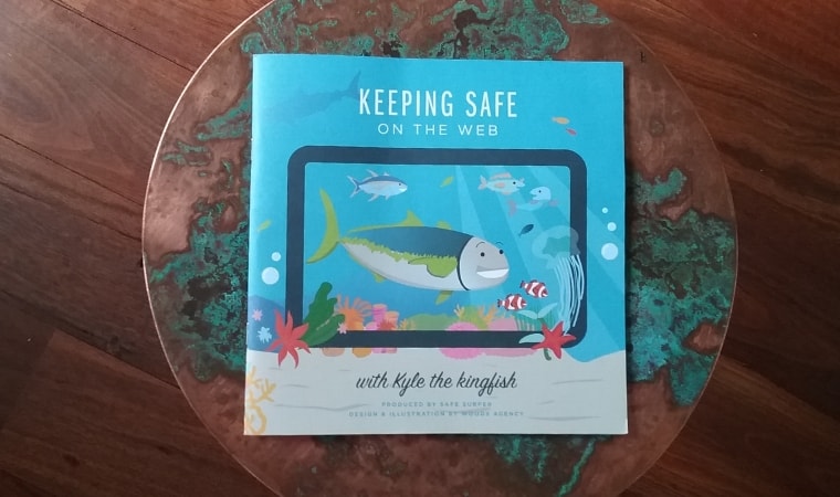 cover of Keeping Safe on the Wb with Kyle the Kingfish by Safe Surfer NZ