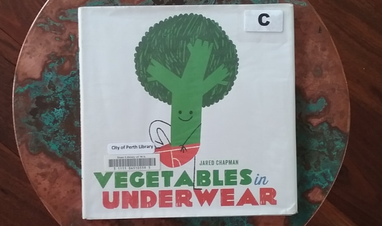 Vegetables in Underwear by Jared Chapman PEEK INSIDE