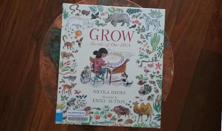 cover of Grow : Secrets of Our DNA by Nicola Davies