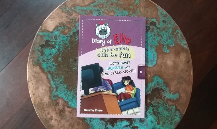 cover of Lucy's family launches into the cyber-world!: Cyber safety can be fun by Nina Du Thaler