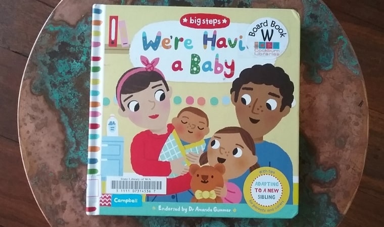 cover of We're Having a Baby by Marion Cocklico