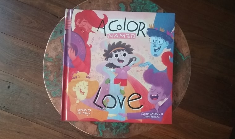 cover of a color named love my m.ellery