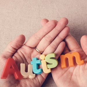words spelling out autism