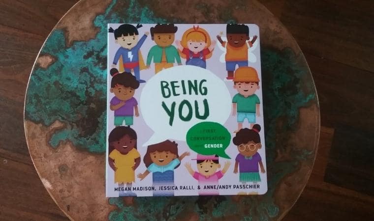 cover of Being You A first conversation about gender by megan madison