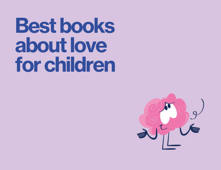 coloured background and title of post on Picture books love