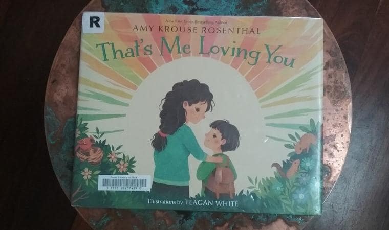 cover of that's me loving you by amy krouse rosenthal