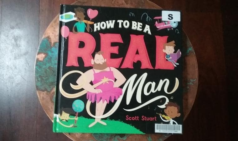 cover of how to be a real man by scott stuart