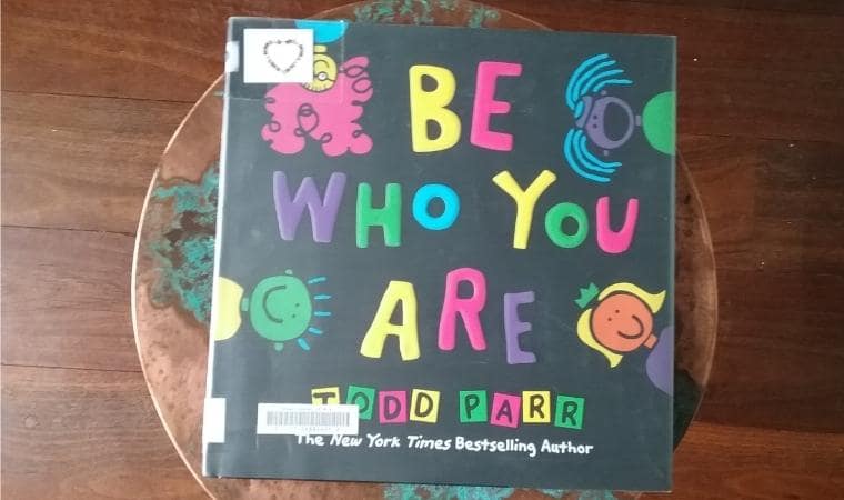 cover of Be who you are by todd parr