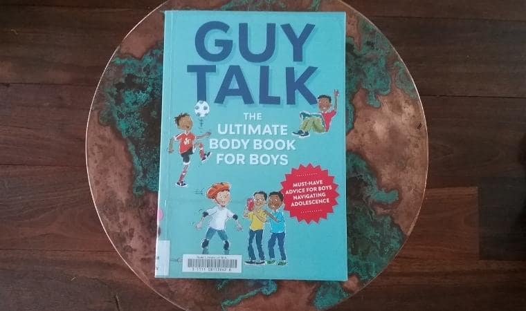 cover of Guy Talk. The ultimate body book for boys