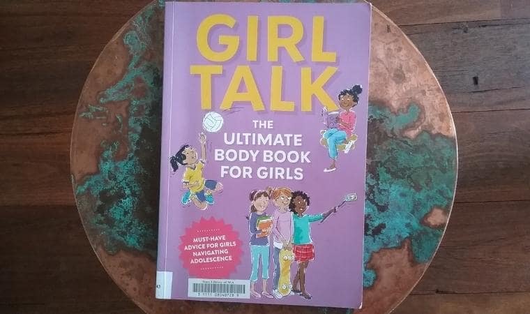 cover of girl talk the ultimate body book for girls