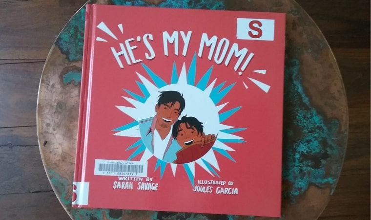 cover of He's my Mom by Sarah Savage