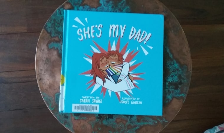 cover of She's My Dad by Sarah Savage