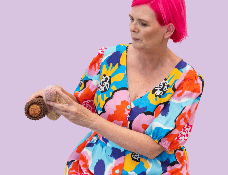 coloured background and cath hakanson for post on curiosity about genitals