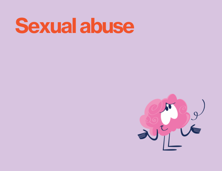 coloured background and title of post on child sexual abuse