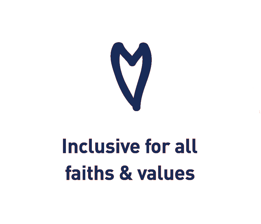 image for inclusive for all faiths and values