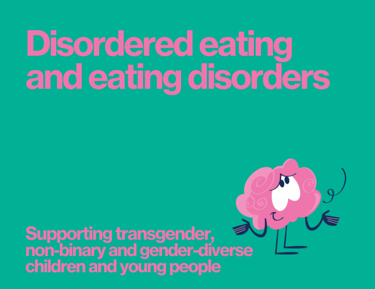 coloured background and title of post on Disordered eating and eating disorders