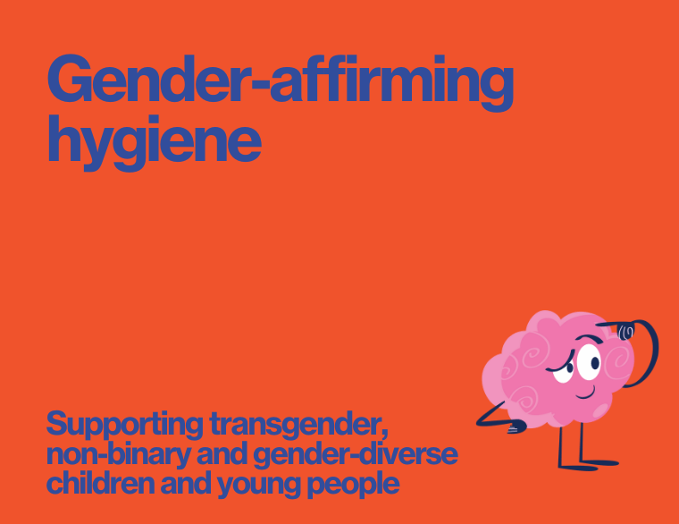coloured background and title of post on 13. Gender affirming health care