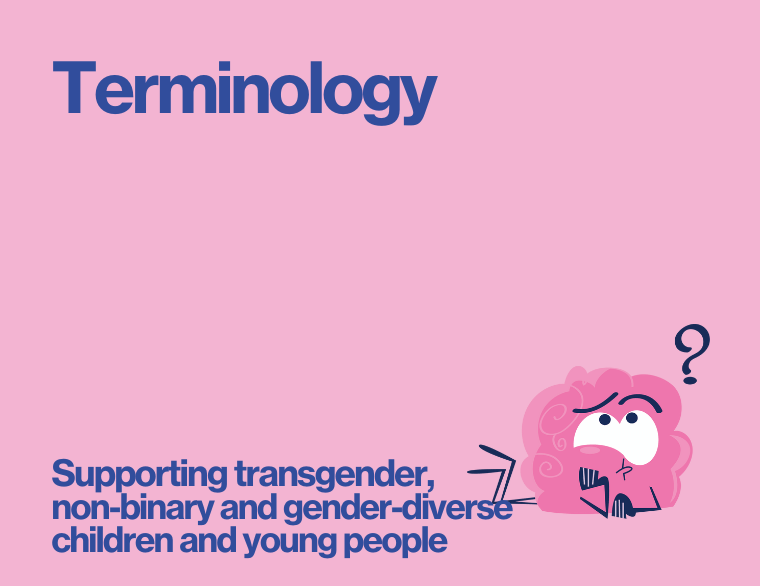 coloured background and title of post on Terminology