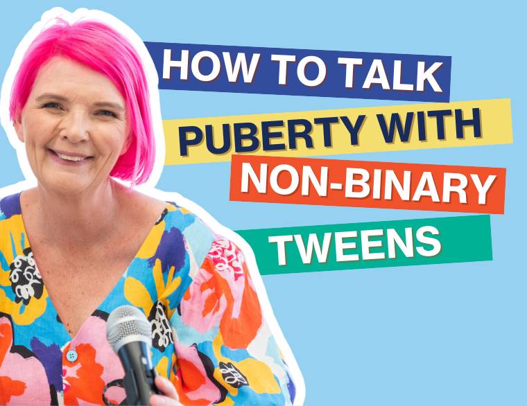 Puberty Talk for Non-Binary Kids (Without the Gendered Scripts)