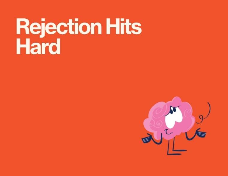 coloured background and words - ADHD and rejection sensitivity