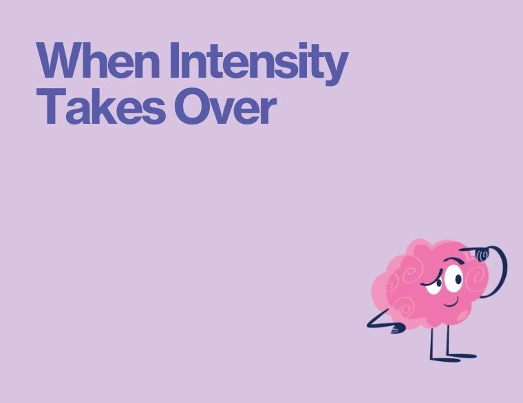 coloured background and title of blogpost on Autistic hyperfixation