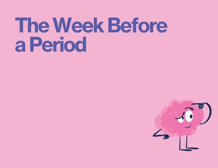 coloured background and title of blogpost on PMS and Autism
