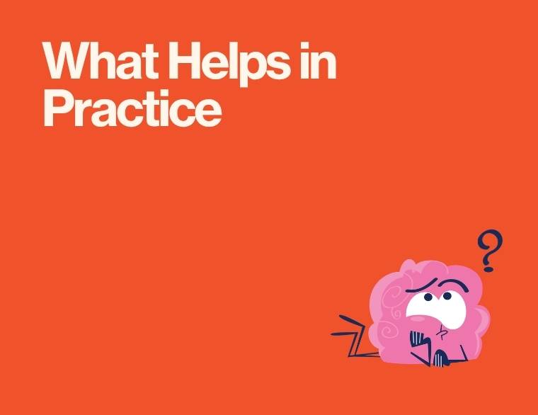 coloured background and words - how to teach an autistic child