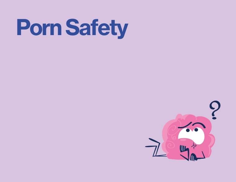 title of blogpost on a coloured background on practical tools for the porn talk