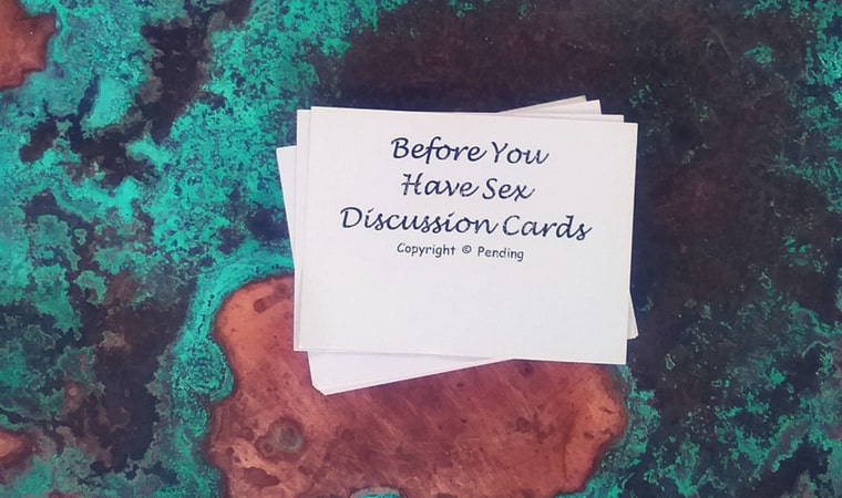 screenshot of Before You Have Sex Discussion Cards by Lori Ann Reichel