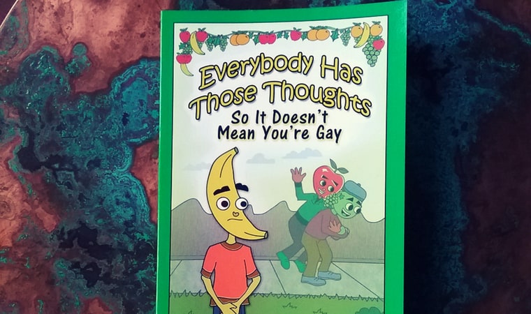 cover of Everybody Has Those Thoughts. So It Doesn’t Mean You’re Gay by Christian YoungMiller