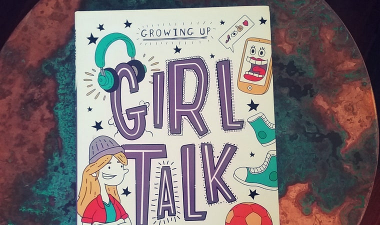 cover of Girl Talk by Lizzie Cox