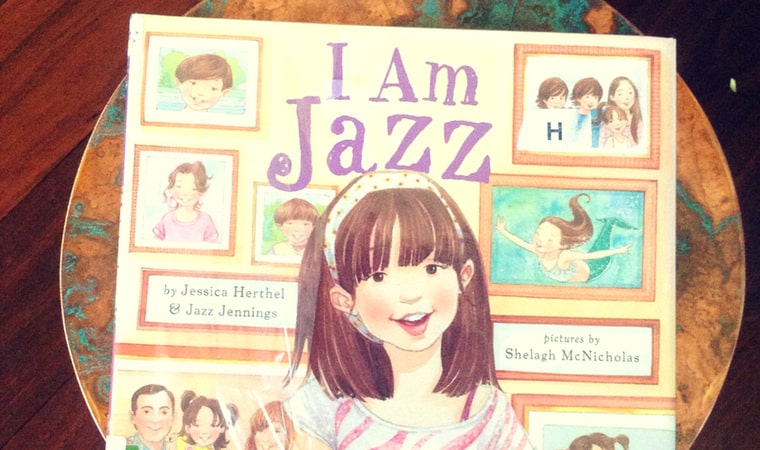 cover of I am Jazz book by Jessica Herthel and Jazz Jennings
