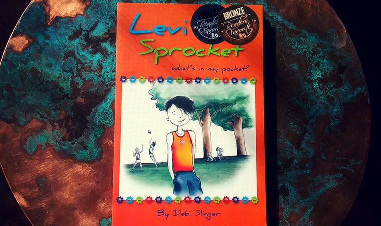 cover of Levi Sprocket What’s in my Pocket by Debi Slinger