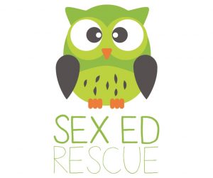 Sex Ed Rescue owl logo