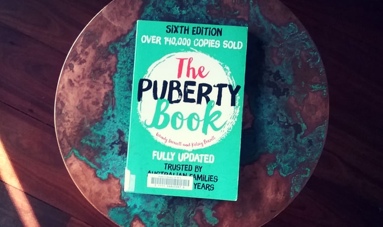 cover of The Puberty Book by Kelsey Powell and Wendy Darvill