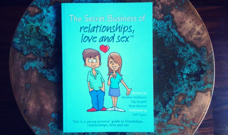 cover of The secret business of relationships love and sex book