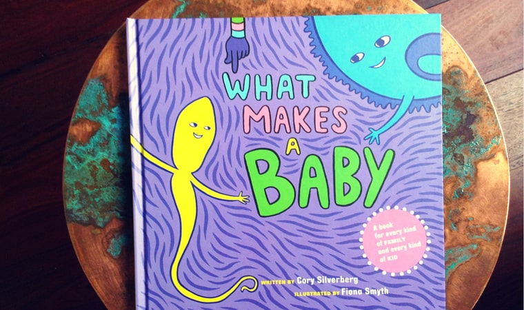 cover of What Makes a Baby by Cory Silverberg