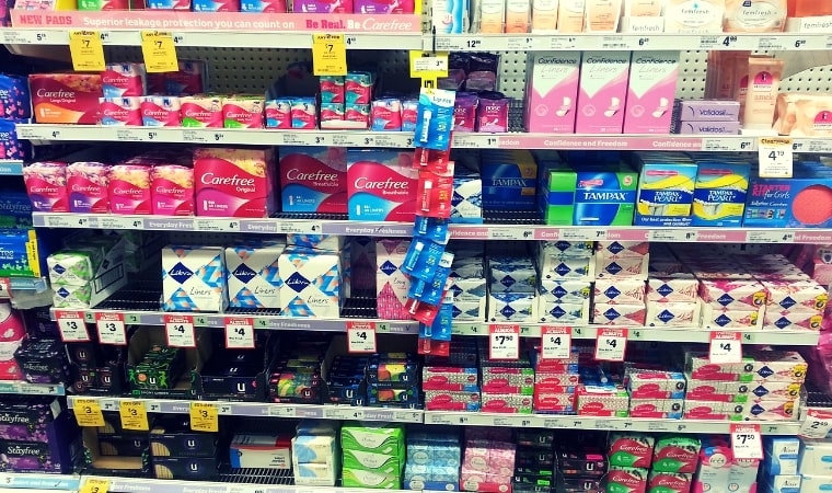 menstrual pads brands